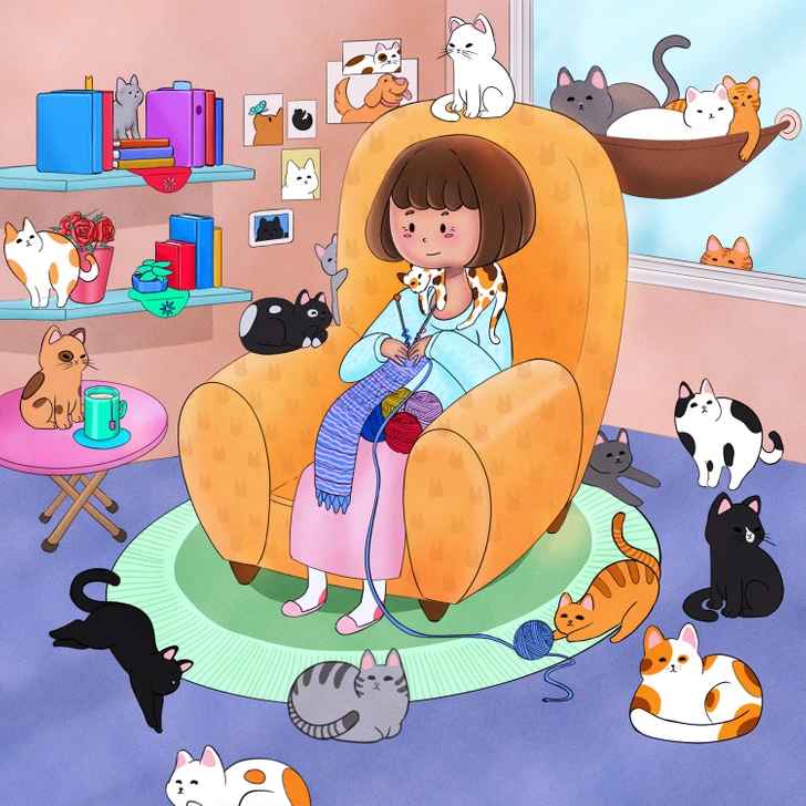 do you see a dog here?